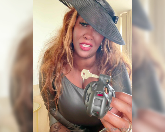 Madame Caramel aka madam___caramel OnlyFans - Do yo know how you can instantly make yourself more appealing By locking that tiny, useless cock awa