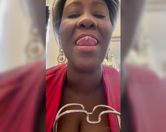 Madame Caramel aka madam___caramel OnlyFans - You will be my spitoon so open you mouth wide for me servant