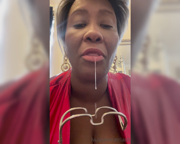 Madame Caramel aka madam___caramel OnlyFans - You will be my spitoon so open you mouth wide for me servant