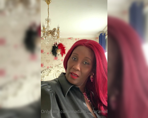 Madame Caramel aka madam___caramel OnlyFans - I’m the Alpha and the Omega listen well boi there is only one way to enter my life