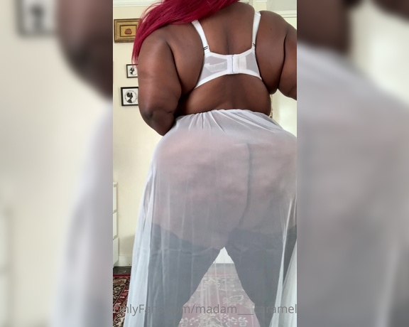 Madame Caramel aka madam___caramel OnlyFans - Behold the supreme Black Ass  you will be mesmerised