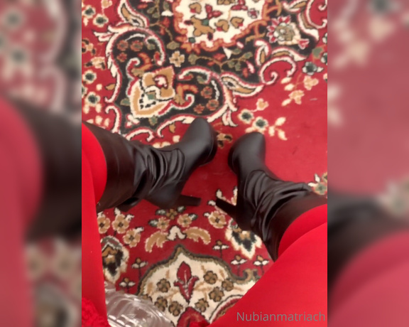 Madame Caramel aka madam___caramel OnlyFans - I love new leather boots and you shall love them too Come here now
