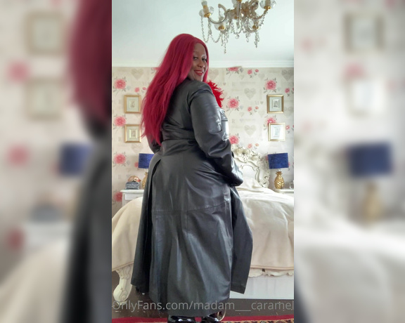 Madame Caramel aka madam___caramel OnlyFans - You will become my bondage gimp ,your leather goddess stripped from your personality made into a lea