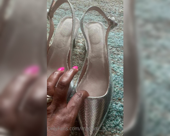 Madame Caramel aka madam___caramel OnlyFans - 7 mins long  Instruction shoe worship clean