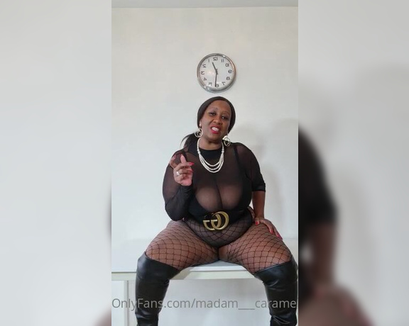 Madame Caramel aka madam___caramel OnlyFans - I know someone thar is locked in chastity !!! This clip is for you