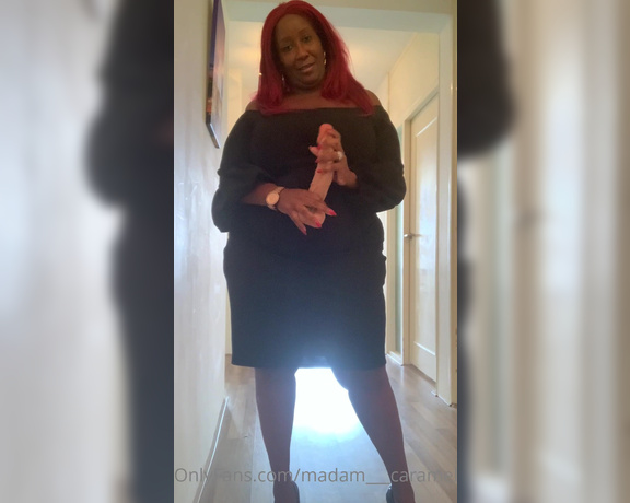 Madame Caramel aka madam___caramel OnlyFans - You will suck cock for me to please