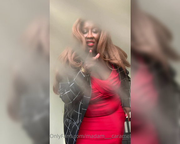 Madame Caramel aka madam___caramel OnlyFans - Pepping on your aunty are you Now that you are caught you will do what i want Taboo