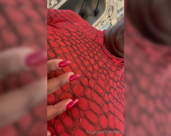 Madame Caramel aka madam___caramel OnlyFans - I bet you want to feel this long red nails in your body  listen well