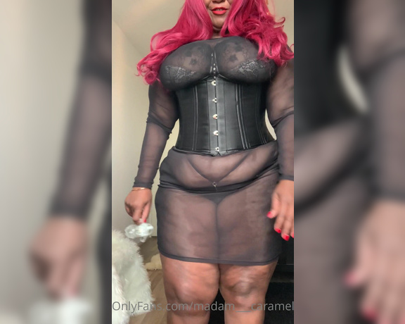 Madame Caramel aka madam___caramel OnlyFans - You will do what pleases me and Today i want you to lock your cock in chastity for 7 days #Thrusday