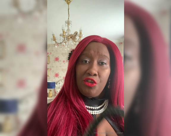 Madame Caramel aka madam___caramel OnlyFans - Listen carefully pathetic man