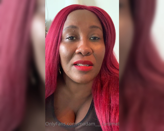 Madame Caramel aka madam___caramel OnlyFans - Listen to me boi  i’m a kind and merciful Mistress i want to jerk your cock for me Follow my ever