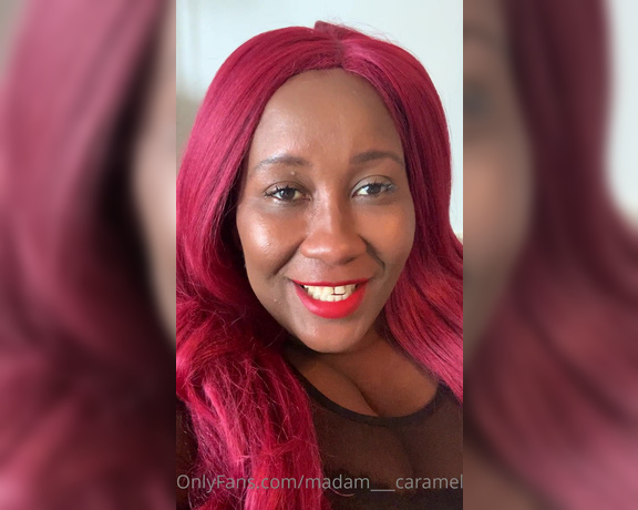 Madame Caramel aka madam___caramel OnlyFans - Listen to me boi  i’m a kind and merciful Mistress i want to jerk your cock for me Follow my ever