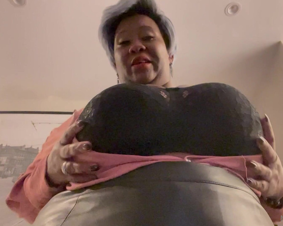 Madame Caramel aka madam___caramel OnlyFans - Look at mummy boi … are you aroused Let me see your tinny dicklet