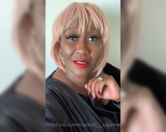 Madame Caramel aka madam___caramel OnlyFans - Trained to become a t@ilet  Listen to me well loo boi