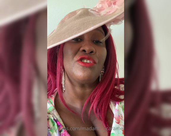 Madame Caramel aka madam___caramel OnlyFans - Even if you do not understand it imagine how arrogant , cruel and vicious i sound  You would obey