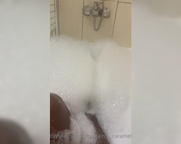 Madame Caramel aka madam___caramel OnlyFans - Bath time for Mistress