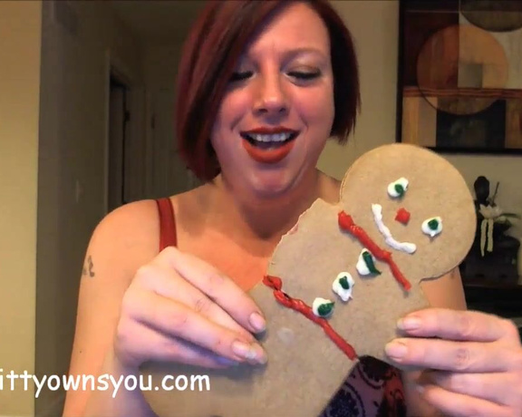 Queen Kitty aka queenkitty OnlyFans - FULL CLIP Gingerbread Giantesses feat @gjratedp