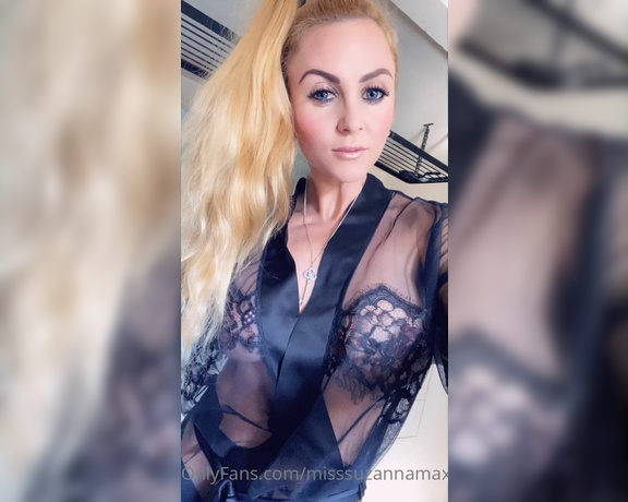 Miss Suzanna Maxwell aka Misssuzannamax Onlyfans - Rise and shine  I do love a see through negligee to get My creative juices flowing