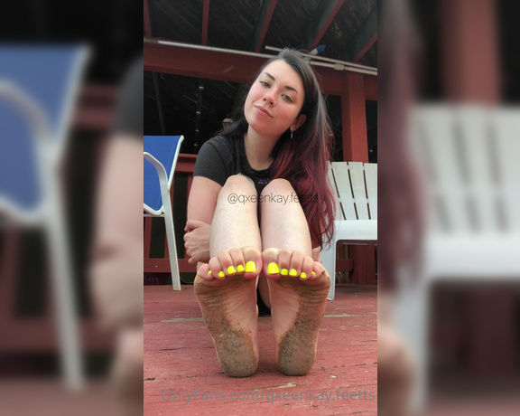 Qxeenkay feetts Onlyfans - For my dirty feet lovers