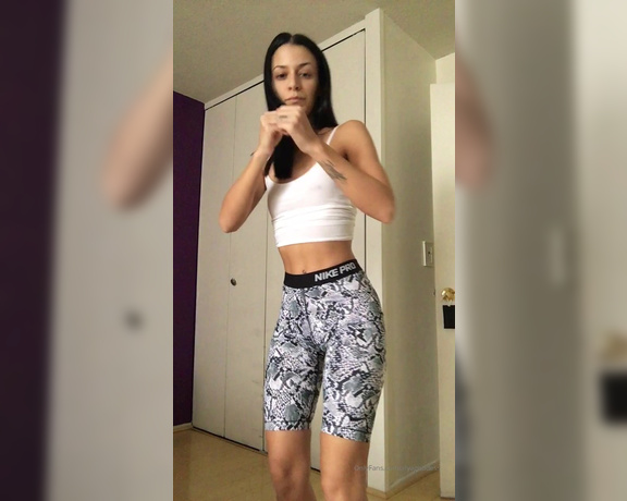 Alyafeets aka Alyagoddess Onlyfans - Somebody just asked for a karate soles video here an old one