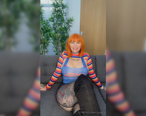 Hayley B aka hayley_b OnlyFans - JOI Chucky Style