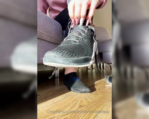 Miss Melody May aka missmelodymay OnlyFans - Video) There is no better feeling than removing those moist gym trainers, peeling off those sweaty