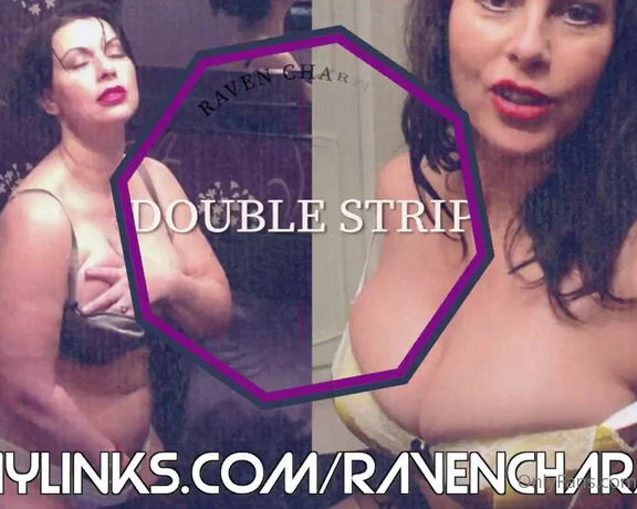 Raven Charm UK aka ravencharmuk OnlyFans - DOUBLE STRIPPPV26 TIP $5 AND I WILL SEND YOU THE FULL CLIP This is a Double video of 2