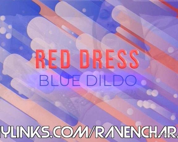 Raven Charm UK aka ravencharmuk OnlyFans - NEWRED DRESS BLUE DILDO MASTURBATIONPPV13 TIP $5 AND I WILL SEND YOU THE FULL CLIP Hey G 1