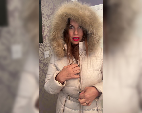 Raven Charm UK aka ravencharmuk OnlyFans - Just because its coat weather doesnt mean you cant be naughty underneath