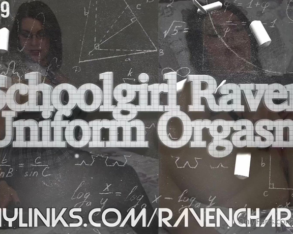 Raven Charm UK aka ravencharmuk OnlyFans - PPV49SCHOOL UNIFORM ORGASM TIP $5 AND I WILL SEND YOU THE VIDEO Welcome to Little Miss Raven