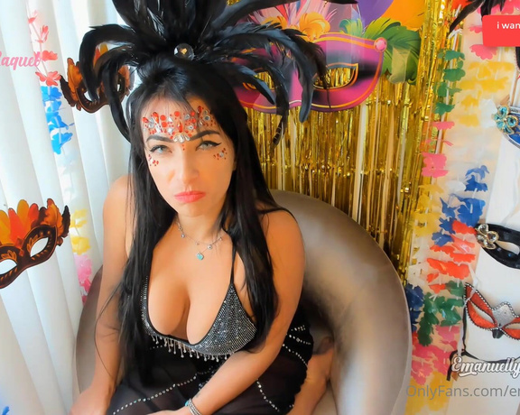 Emanuelly Raquel aka emanuellyraquel OnlyFans - Brazilian carnaval party JOI JOI de carnaval