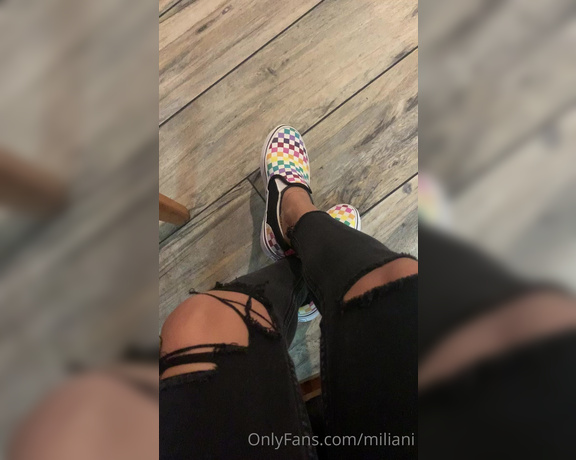 Miliani aka miliani OnlyFans - For the sneaker lovers how would you feel seeing me in public knowing such perfection is hidden ins