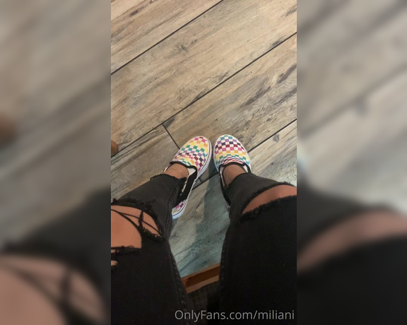 Miliani aka miliani OnlyFans - For the sneaker lovers how would you feel seeing me in public knowing such perfection is hidden ins