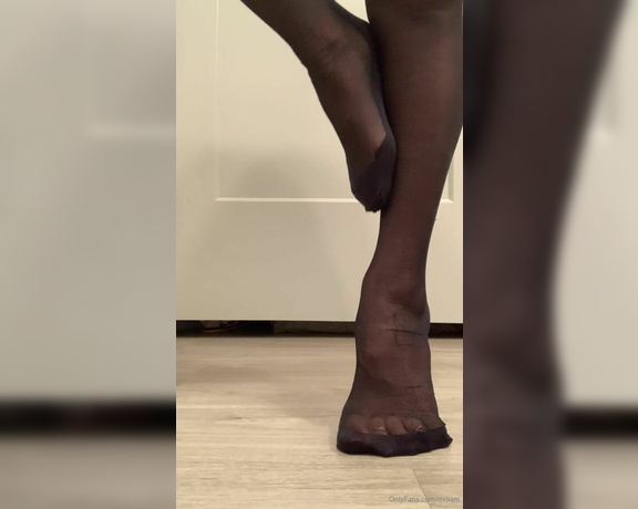Miliani aka miliani OnlyFans - I want to rub these nylons all over you Can