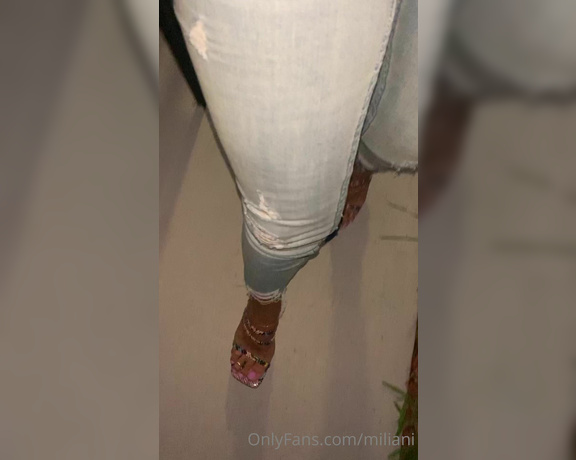 Miliani aka miliani OnlyFans - I had to stop recording because I caught my neighbor from across the street watching me He was act