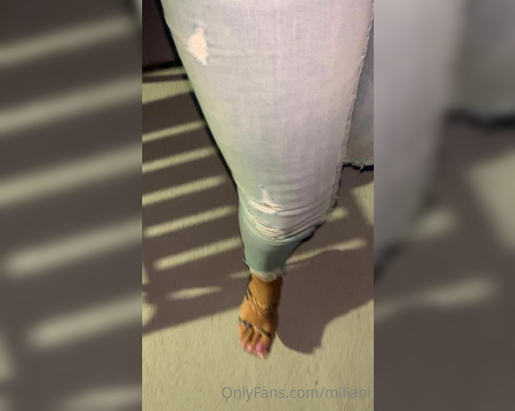 Miliani aka miliani OnlyFans - I had to stop recording because I caught my neighbor from across the street watching me He was act