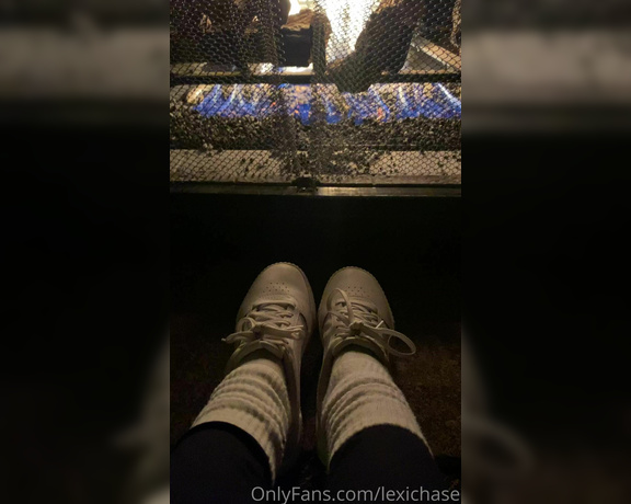 Miss Lexi Chase aka lexichase OnlyFans - Long car ride! My feet are so sweaty that I have to warm them by the fire! Ps Heading to the