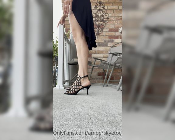 Ambtoesies aka ambtoesies OnlyFans - Oh just shush and watch or I’ll trample you with my heels