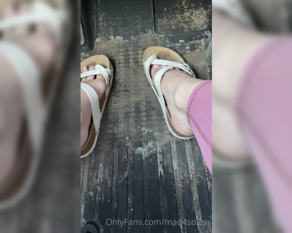 Goddess Mads aka mad4soles_ OnlyFans - Saw how pretty they looked while i was parked & couldnt help but share it with you oh, & these
