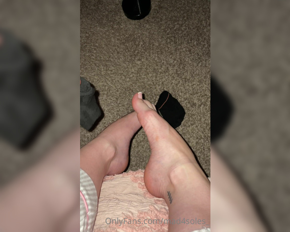 Goddess Mads aka mad4soles_ OnlyFans - You should smell these gym socks