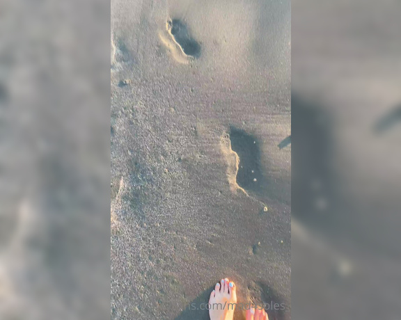 Goddess Mads aka mad4soles_ OnlyFans - There’s nothing quite like the feeling of sand between your toes definitely enjoyed my week at the