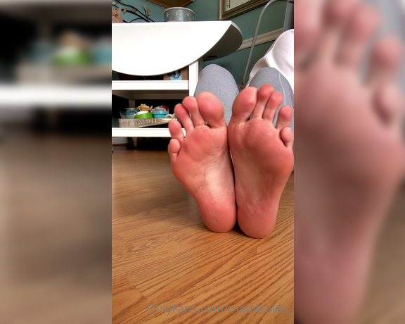 Goddess Mads aka mad4soles_ OnlyFans - Be a good boy open up & suck all the dirt off my precious soles