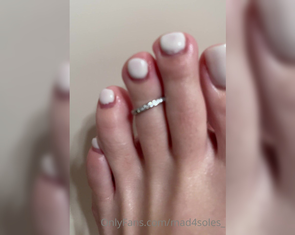 Goddess Mads aka mad4soles_ OnlyFans - Don’t you wish you could suck my toe rings off