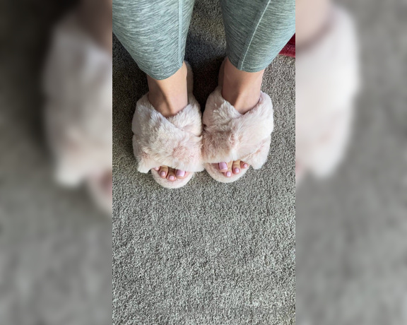 Goddess Mads aka mad4soles_ OnlyFans - Can’t wait to leave my scent all over these new slippers soon they will have imprints of my toes