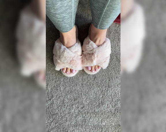 Goddess Mads aka mad4soles_ OnlyFans - Can’t wait to leave my scent all over these new slippers soon they will have imprints of my toes