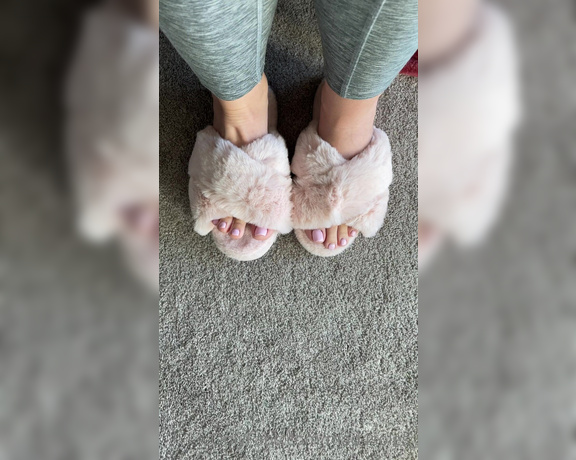 Goddess Mads aka mad4soles_ OnlyFans - Can’t wait to leave my scent all over these new slippers soon they will have imprints of my toes