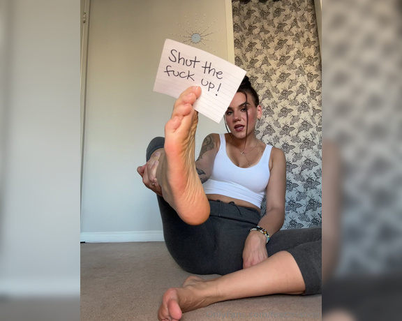 QueenZ’sFeet aka feetznation OnlyFans - I love telling you what to do 1