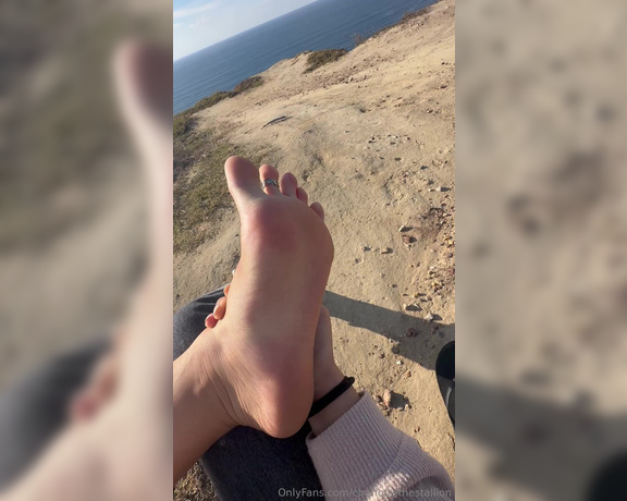 Charlotte The Stallion aka charlottethestallion OnlyFans - Fall in love with the view & my feet