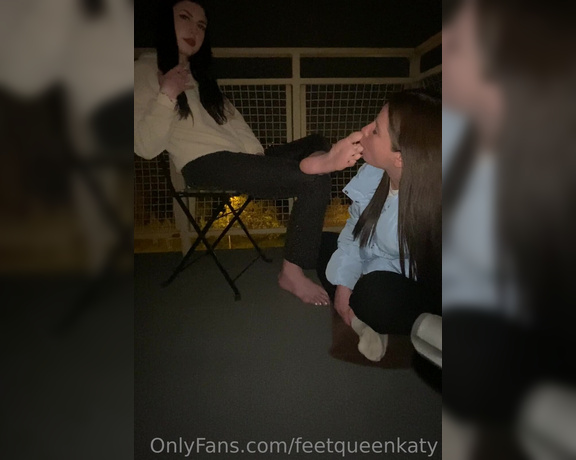 Feet Queen Katy aka feetqueenkaty OnlyFans - She loves to lick my soles, but tbh I cant really handle