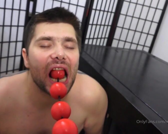 Miraсuckold aka miracuckold OnlyFans - Play with extreme big ball in my ass part3)